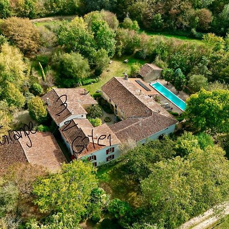 Domaine De La Hargue Villa Manciet Bagian luar foto
